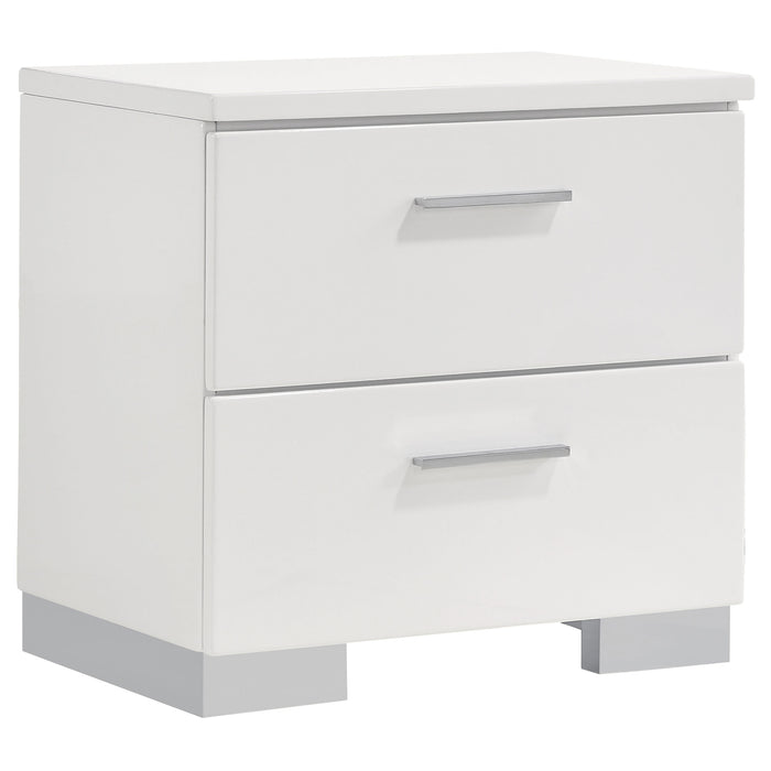 Felicity Bedroom Set White - California Furniture (Coachella, CA)