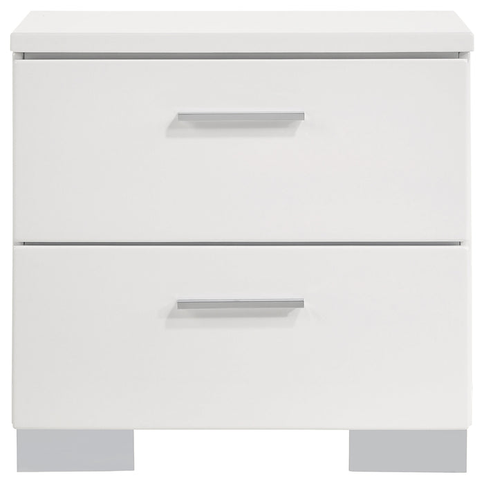 Felicity Bedroom Set White - California Furniture (Coachella, CA)
