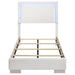 Felicity Panel Bed with LED Lighting - California Furniture (Coachella, CA)