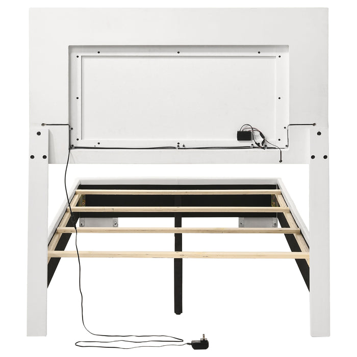 Felicity Panel Bed with LED Lighting - California Furniture (Coachella, CA)