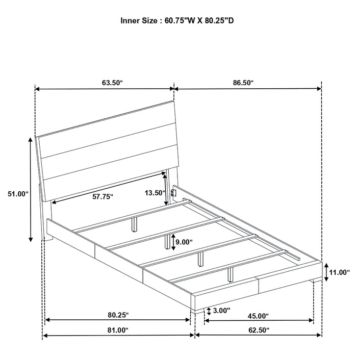 Felicity Bedroom Set - California Furniture (Coachella, CA)