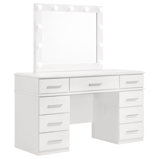 Felicity Makeup Vanity Table with LED Mirror - California Furniture (Coachella, CA)