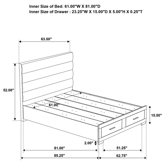 Felicity Beds - California Furniture (Coachella, CA)