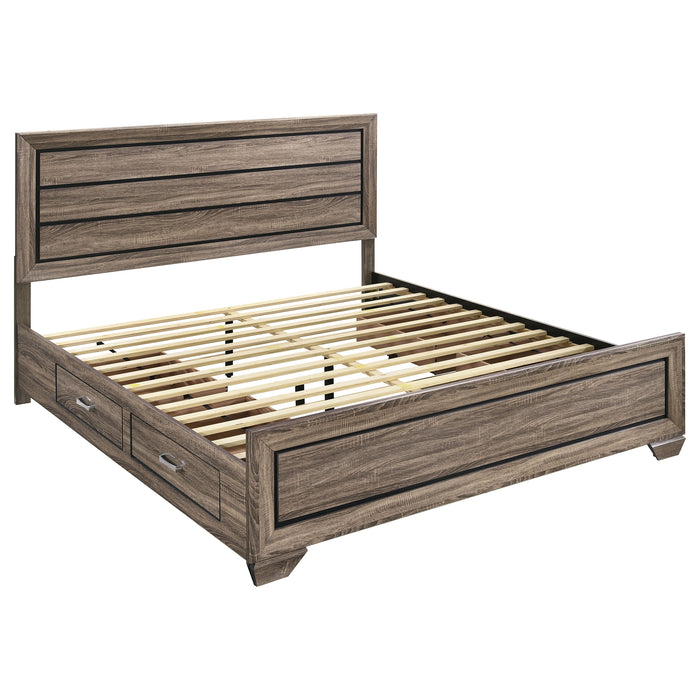 Kauffman Panel Platform Storage Bed - California Furniture (Coachella, CA)