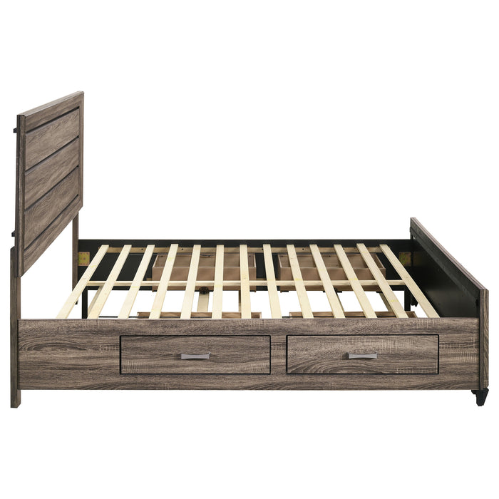 Kauffman Panel Platform Storage Bed - California Furniture (Coachella, CA)
