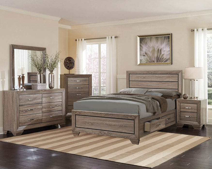 Kauffman Panel Platform Storage Bed - California Furniture (Coachella, CA)