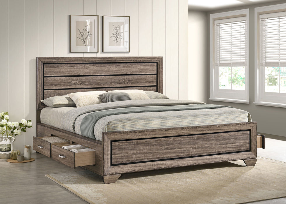 Kauffman Panel Platform Storage Bed - California Furniture (Coachella, CA)