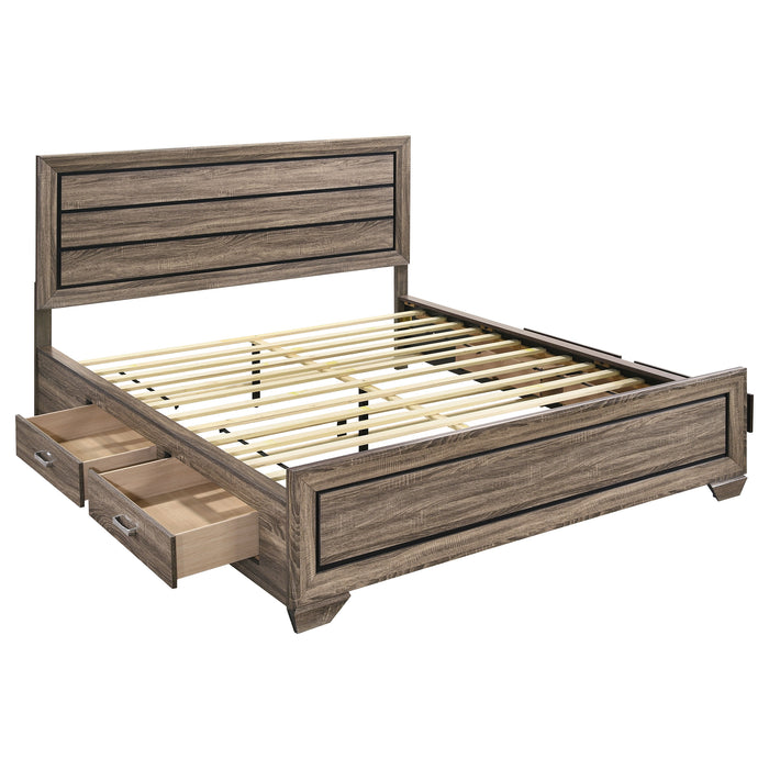 Kauffman Panel Platform Storage Bed - California Furniture (Coachella, CA)