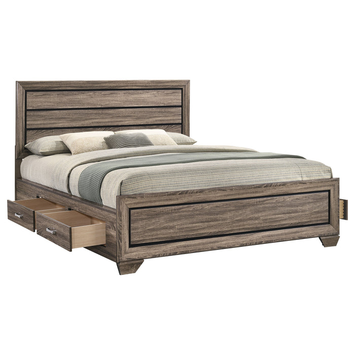 Kauffman Panel Platform Storage Bed - California Furniture (Coachella, CA)