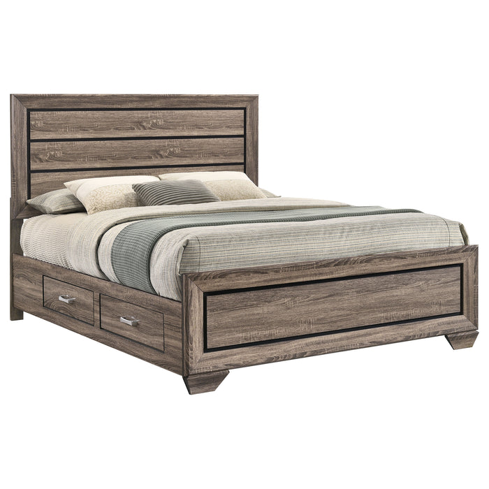 Kauffman Panel Platform Storage Bed - California Furniture (Coachella, CA)