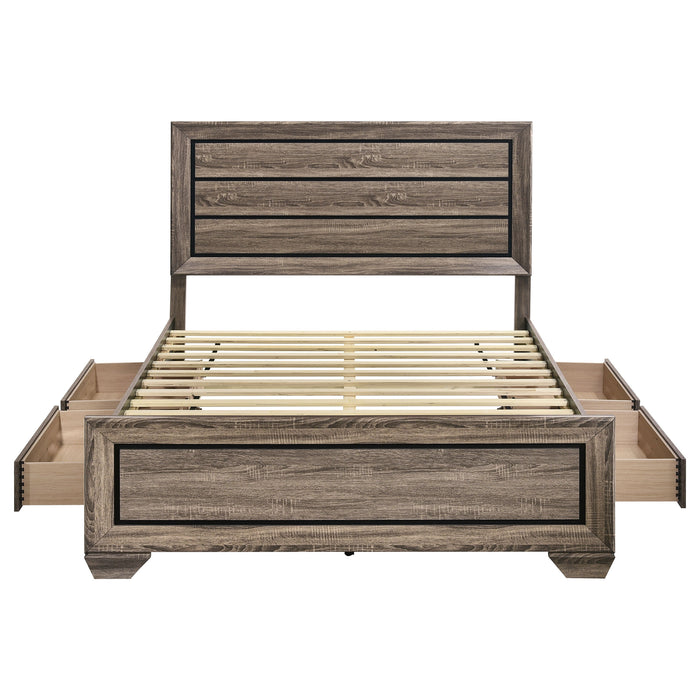 Kauffman Panel Platform Storage Bed - California Furniture (Coachella, CA)