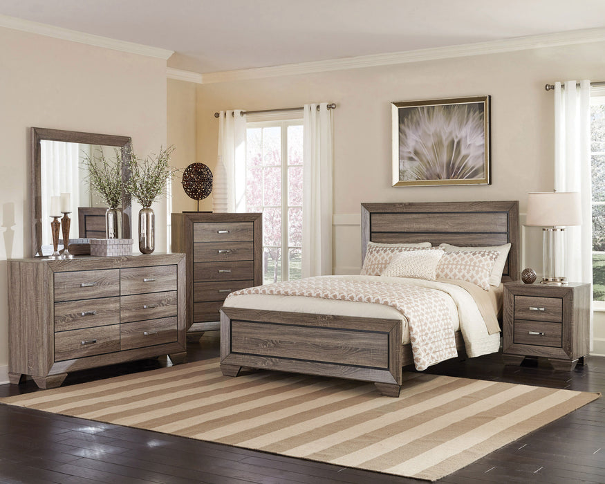 Kauffman Panel Bed - California Furniture (Coachella, CA)