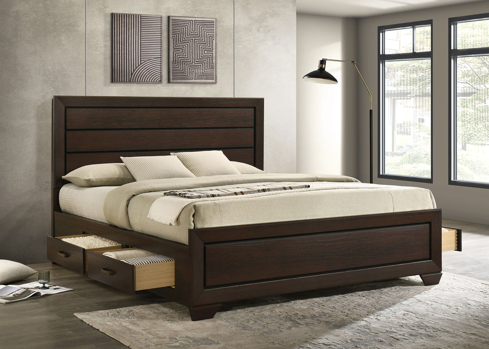 Kauffman Panel Platform Storage Bed - California Furniture (Coachella, CA)