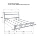 Miranda Panel Platform Storage Bed - California Furniture (Coachella, CA)