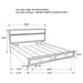 Miranda Panel Platform Storage Bed - California Furniture (Coachella, CA)