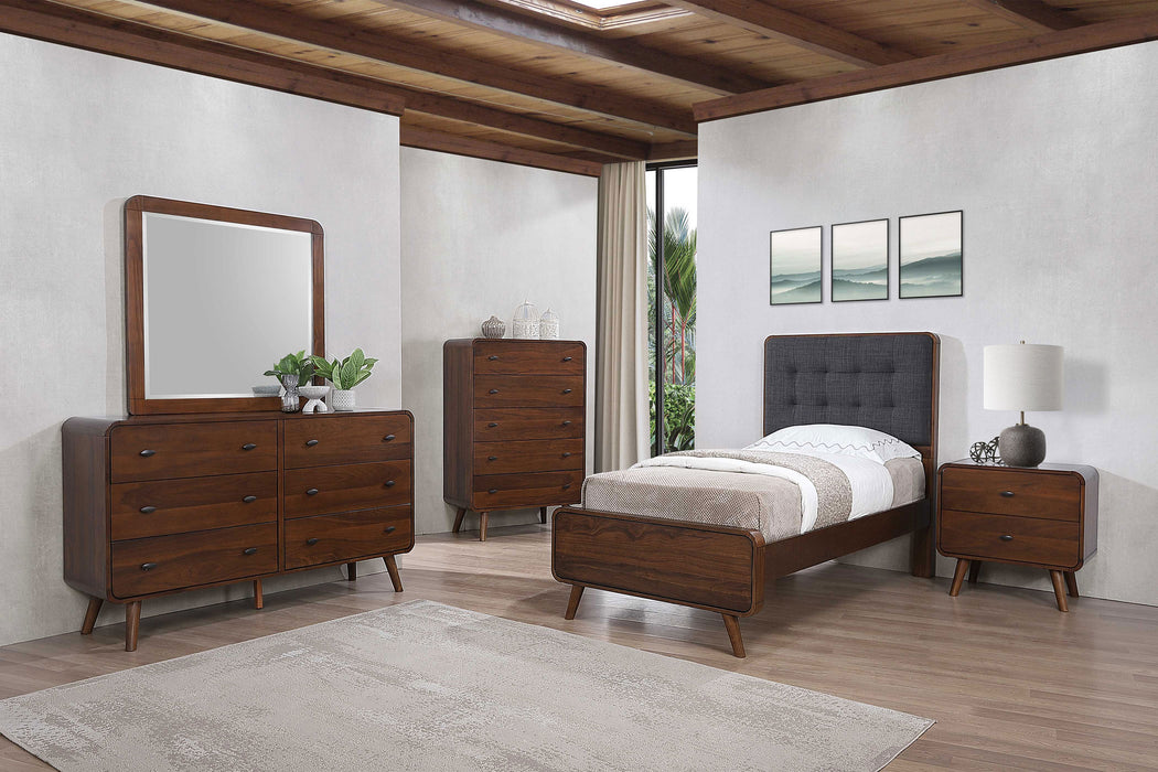 Robyn Panel Platform Bed - California Furniture (Coachella, CA)