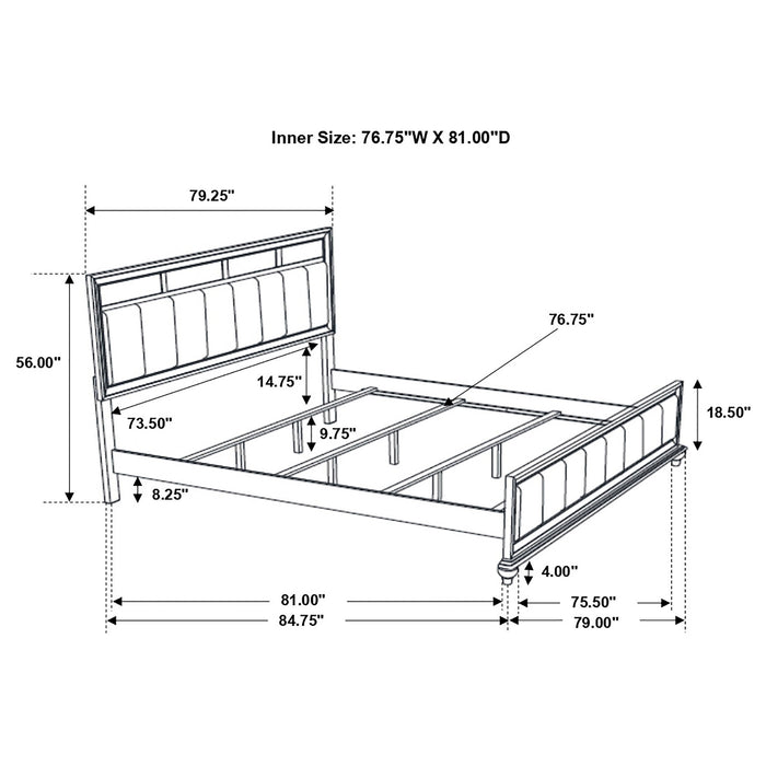 Barzini Bedroom Sets - California Furniture (Coachella, CA)