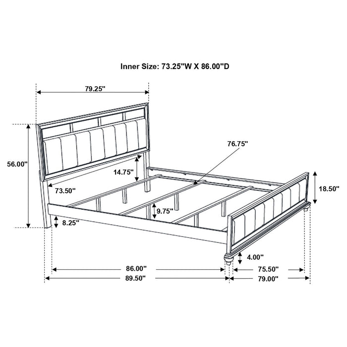 Barzini Bedroom Sets - California Furniture (Coachella, CA)