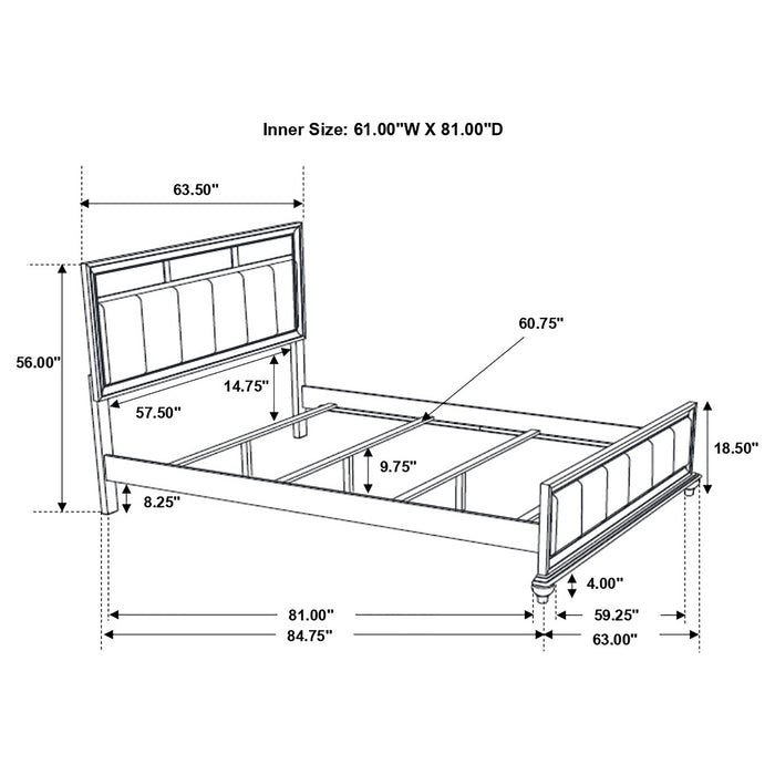 Barzini Bedroom Sets - California Furniture (Coachella, CA)