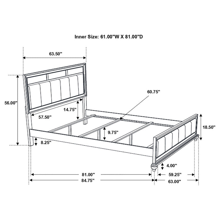 Barzini Bedroom Sets - California Furniture (Coachella, CA)
