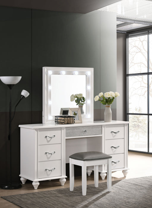 Barzini Vanity Stools - California Furniture (Coachella, CA)