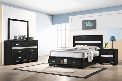 Miranda Bedroom Sets Black - California Furniture (Coachella, CA)