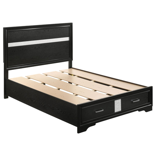 Miranda Full & Twin Storage Bed Black - California Furniture (Coachella, CA)