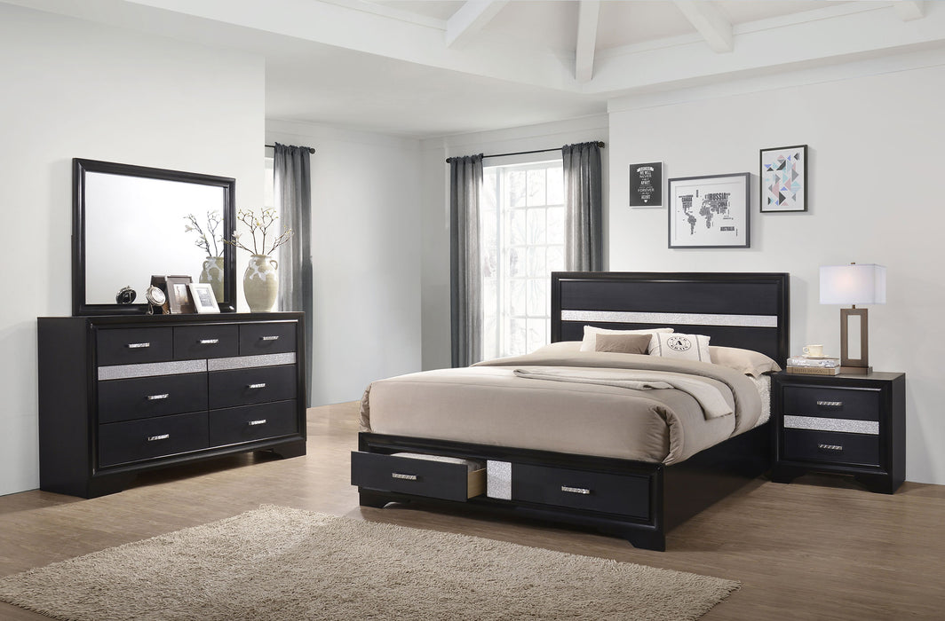 Miranda Bedroom Set with Storage - California Furniture (Coachella, CA)