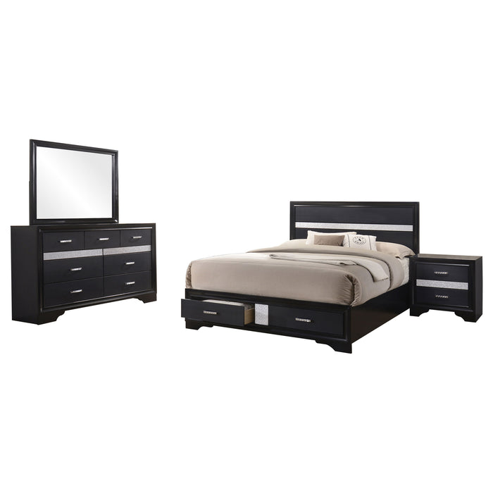 Miranda Bedroom Set with Storage - California Furniture (Coachella, CA)