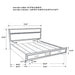 Miranda Bedroom Set with Storage - California Furniture (Coachella, CA)