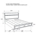 Miranda Bedroom Set with Storage - California Furniture (Coachella, CA)