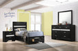 Miranda Bedroom Sets Black - California Furniture (Coachella, CA)