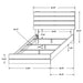 Brantford Wood Storage Panel Bed - California Furniture (Coachella, CA)