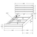 Brantford Wood Storage Panel Bed - California Furniture (Coachella, CA)