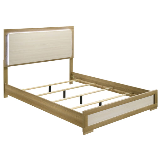 Hyland Panel Bed with LED Lighting - California Furniture (Coachella, CA)