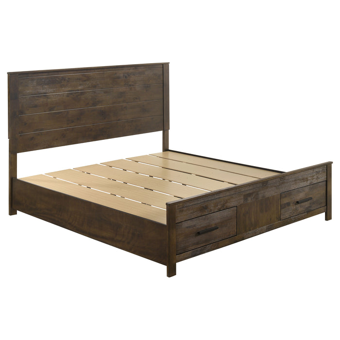 Woodmont Panel Platform Storage Bed - California Furniture (Coachella, CA)