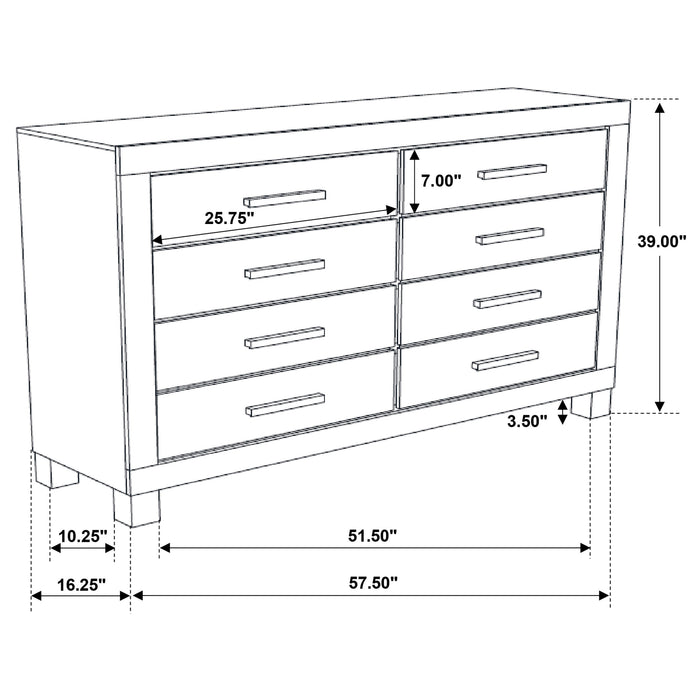 Woodmont 4 & 5 Piece E.King, Queen, & Cal;.King Bedroom Sets - California Furniture (Coachella, CA)