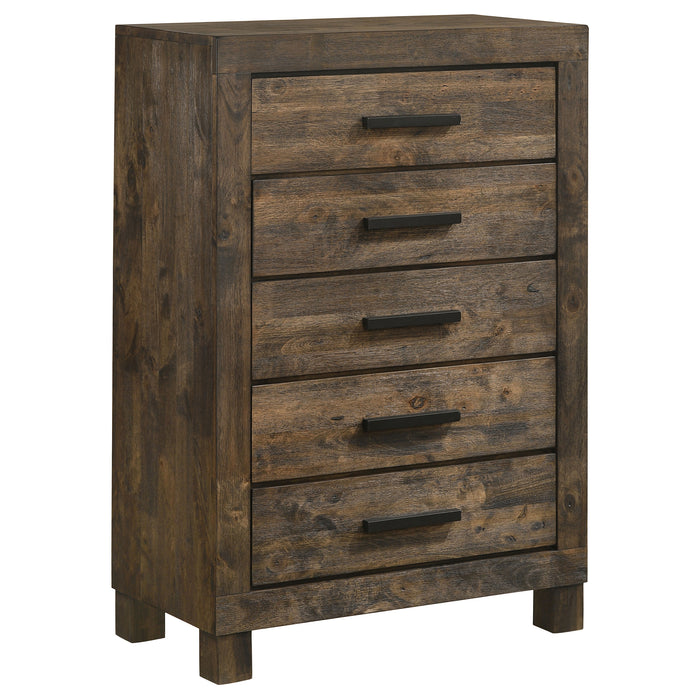Woodmont 4 & 5 Piece E.King, Queen, & Cal;.King Bedroom Sets - California Furniture (Coachella, CA)