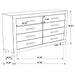 Woodmont 4 & 5 Piece E.King, Queen, & Cal;.King Bedroom Sets - California Furniture (Coachella, CA)