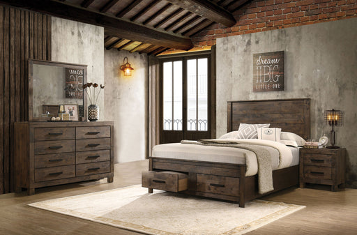 Woodmont 4 & 5 Piece E.King, Queen, & Cal;.King Bedroom Sets - California Furniture (Coachella, CA)
