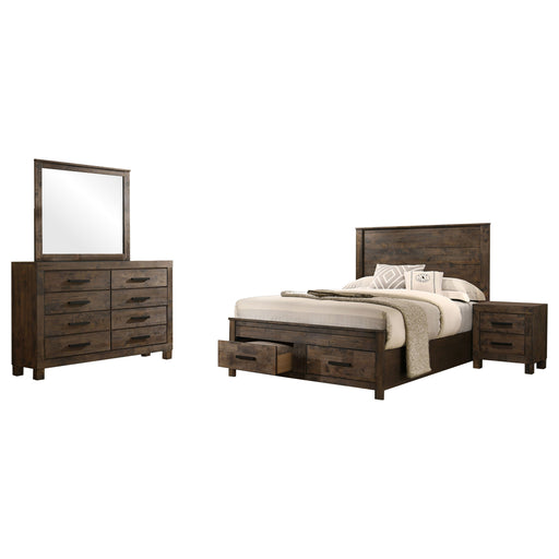Woodmont 4 & 5 Piece E.King, Queen, & Cal;.King Bedroom Sets - California Furniture (Coachella, CA)