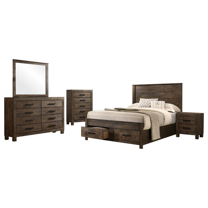 Woodmont 4 & 5 Piece E.King, Queen, & Cal;.King Bedroom Sets - California Furniture (Coachella, CA)