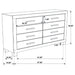 Woodmont 4 & 5 Piece E.King, Queen, & Cal;.King Bedroom Sets - California Furniture (Coachella, CA)