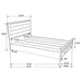 Woodmont Panel Platform Storage Bed - California Furniture (Coachella, CA)