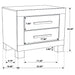 Woodmont Nightstand - California Furniture (Coachella, CA)