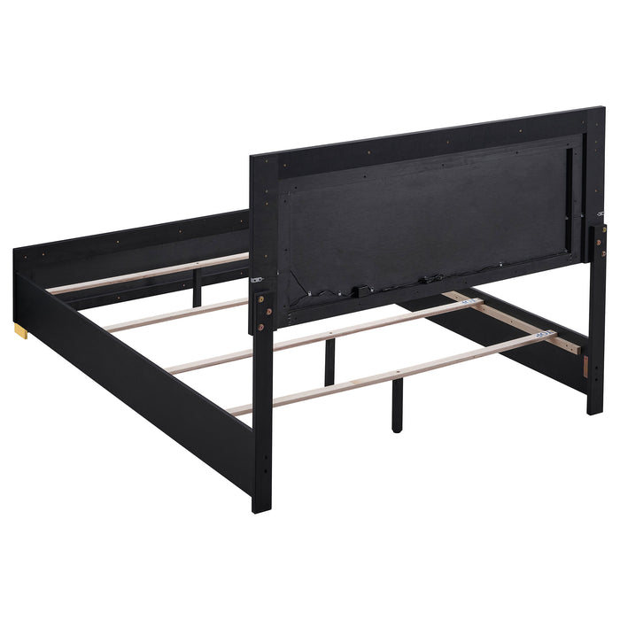 Marceline Beds White & Black Eastren King, Full, Twin, & Queen - California Furniture (Coachella, CA)