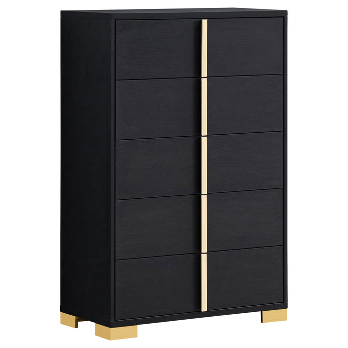 Marceline Bedroom Sets White & Black 4 & 5 Piece - California Furniture (Coachella, CA)