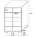 Marceline Bedroom Sets White & Black 4 & 5 Piece - California Furniture (Coachella, CA)