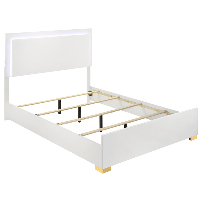 Marceline Bedroom Sets White & Black 4 & 5 Piece - California Furniture (Coachella, CA)