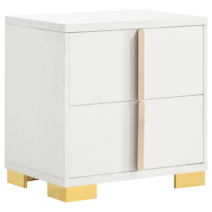 Marceline Bedroom Sets White & Black 4 & 5 Piece - California Furniture (Coachella, CA)